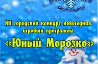 ХII городской конкурс новогодних игровых программ «Юный Морозко – 2016»